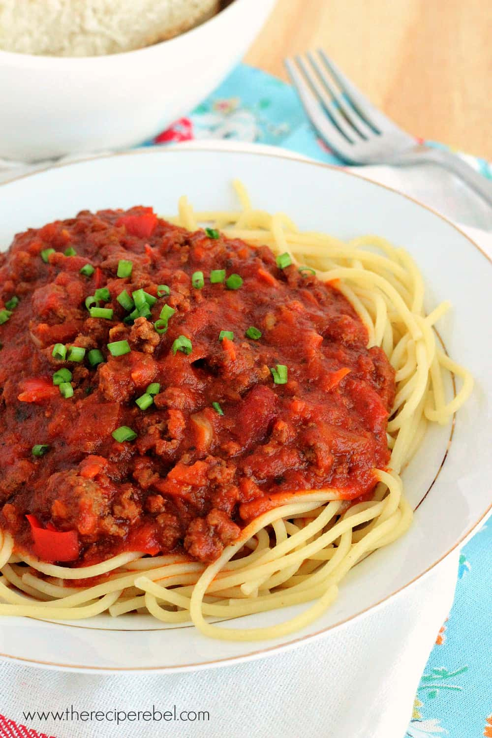 Slow Cooker Spaghetti
 slow cooker ve arian spaghetti sauce