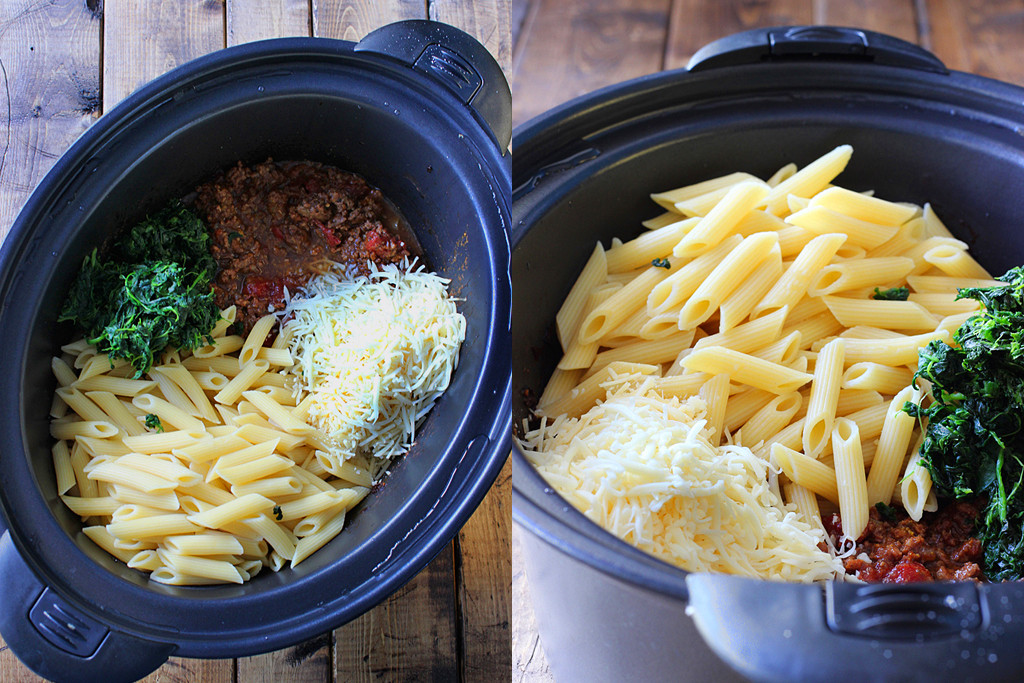 Slow Cooker Spaghetti
 Slow Cooker Beef and Cheese Pasta The Cooking Jar