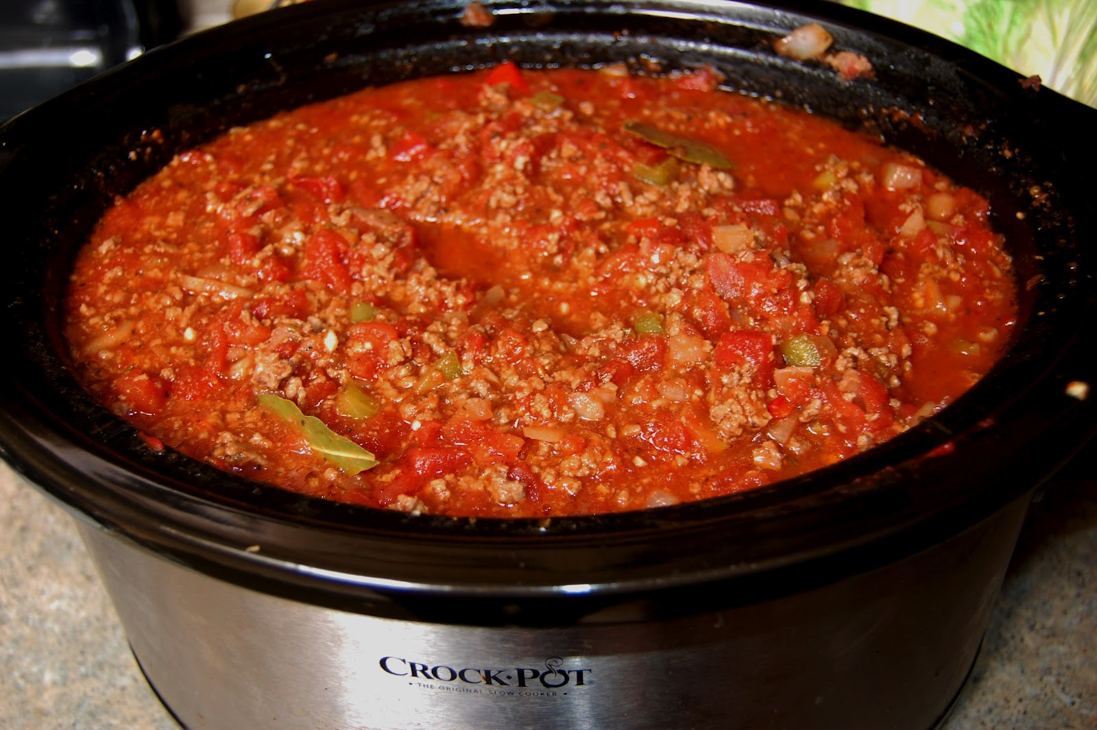 Slow Cooker Spaghetti Sauce
 A Cooking Baker Oh So Slow Cooked Spaghetti Sauce