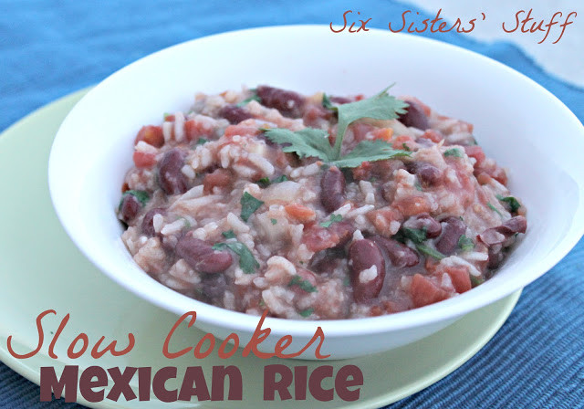 Slow Cooker Spanish Rice
 Slow Cooker Mexican Rice