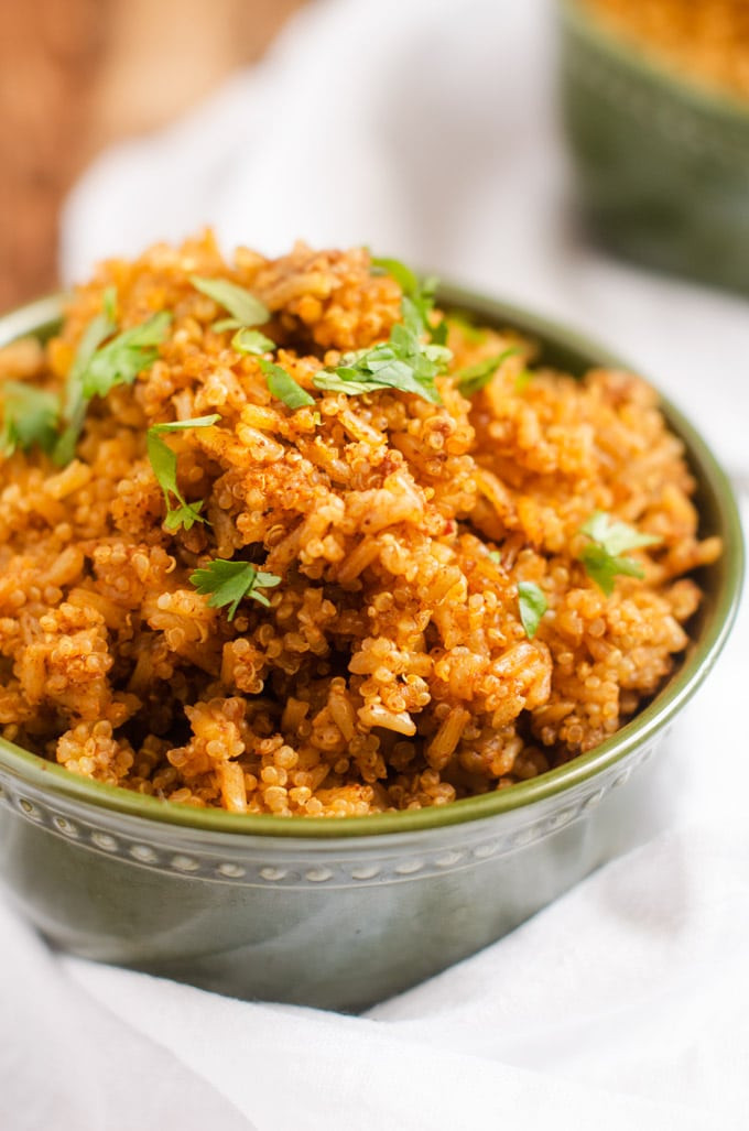Slow Cooker Spanish Rice
 Slow Cooker Mexican Quinoa & Rice Wendy Polisi