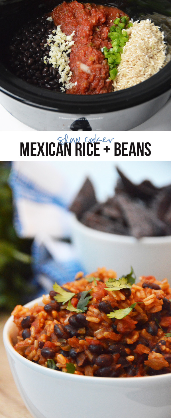 Slow Cooker Spanish Rice
 Slow Cooker Mexican Rice & Beans