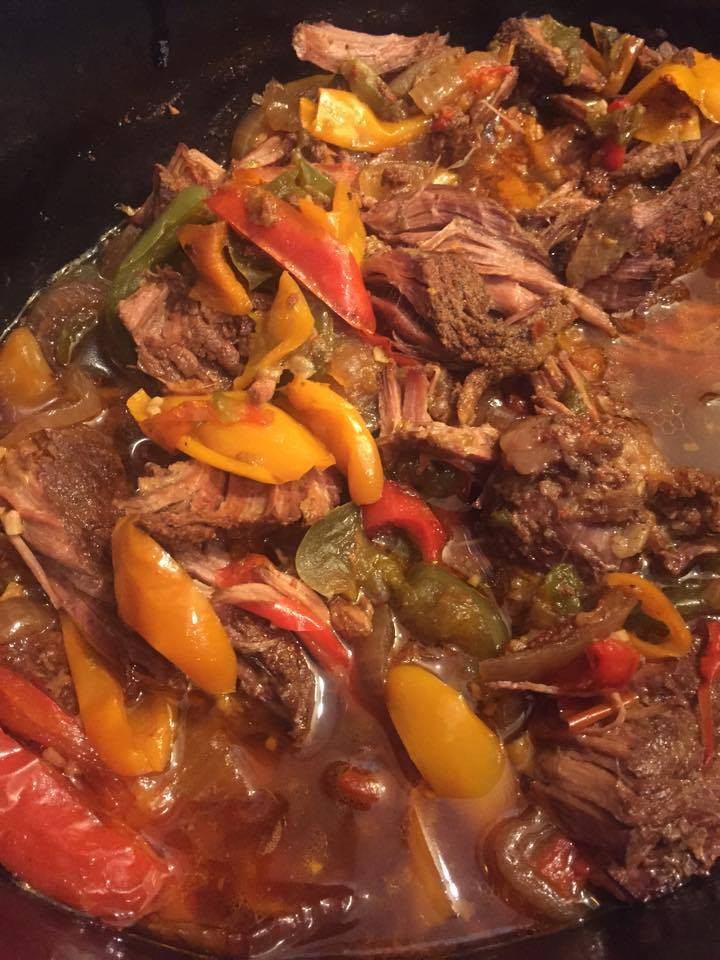 Slow Cooker Steak Fajitas
 Healthy Slow Cooked Steak Fajitas