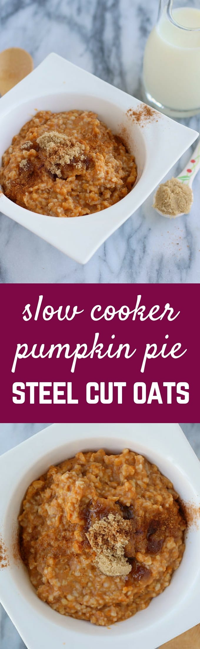 Slow Cooker Steel Cut Oats
 Slow Cooker Pumpkin Pie Steel Cut Oats Rachel Cooks