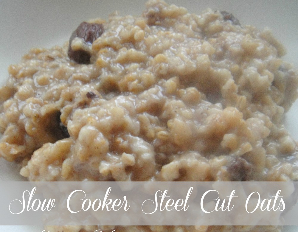 Slow Cooker Steel Cut Oats
 Steel Cut Oats Slow Cooker Recipe Organize Yourself Skinny