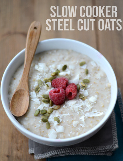 Slow Cooker Steel Cut Oats
 Slow Cooker Steel Cut Oats Fit Foo Finds