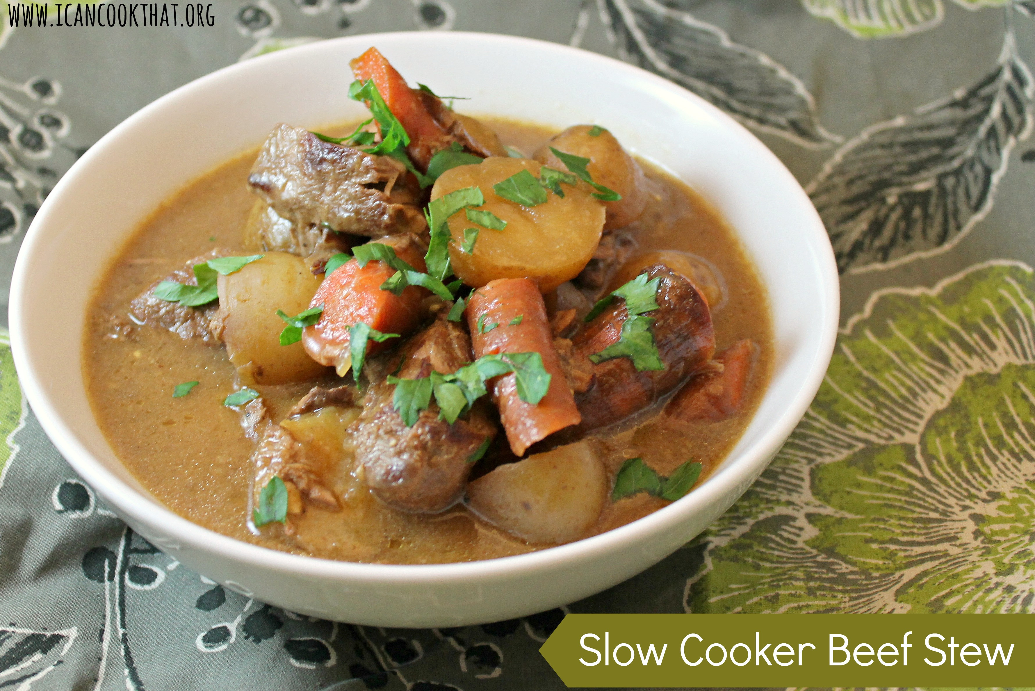 Slow Cooker Stew Recipes
 Slow Cooker Beef Stew Recipe