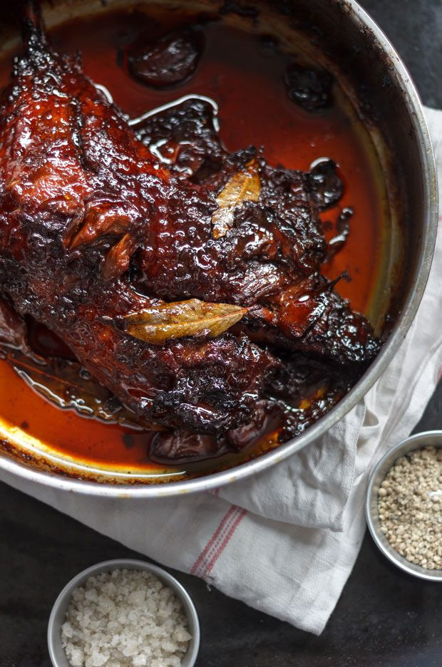 Slow Cooker Turkey Legs
 Slow Cooked Turkey Leg Recipe With Honey Glaze & Garlic