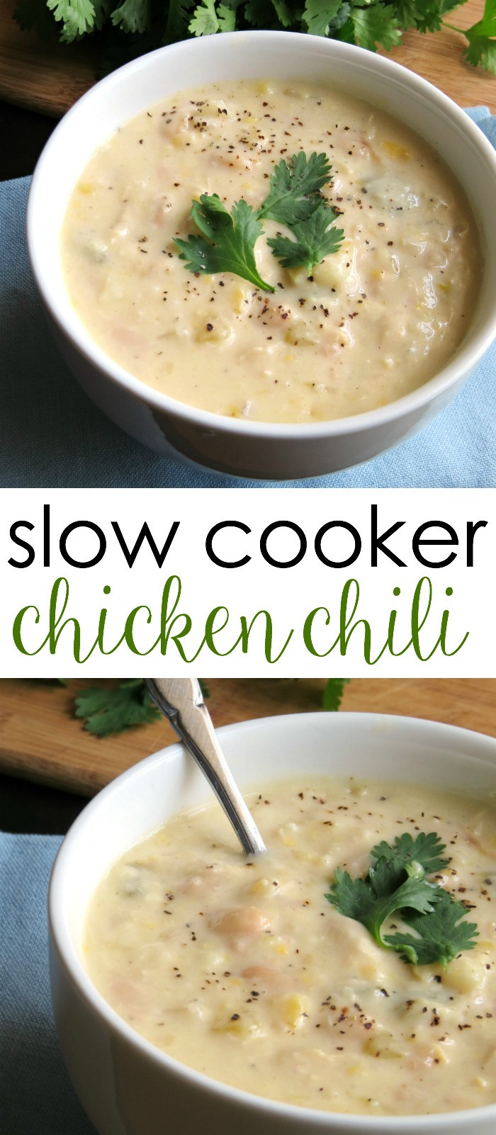Slow Cooker White Chicken Chili
 Slow Cooker White Chicken Chili Written Reality