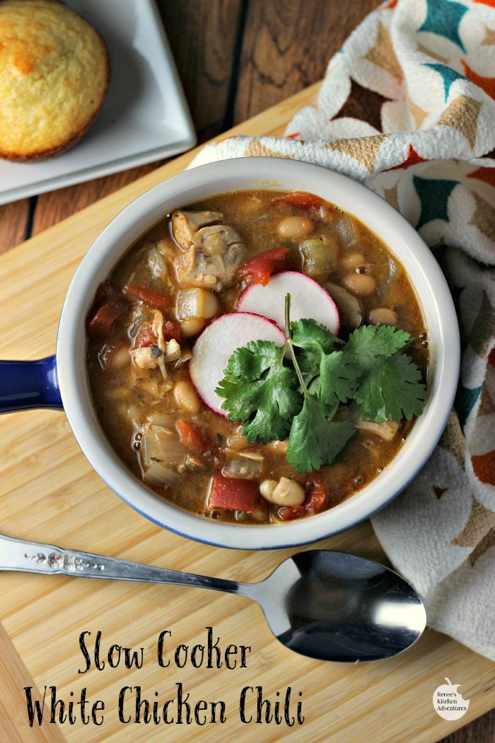 Slow Cooker White Chicken Chili
 Slow Cooker White Chicken Chili