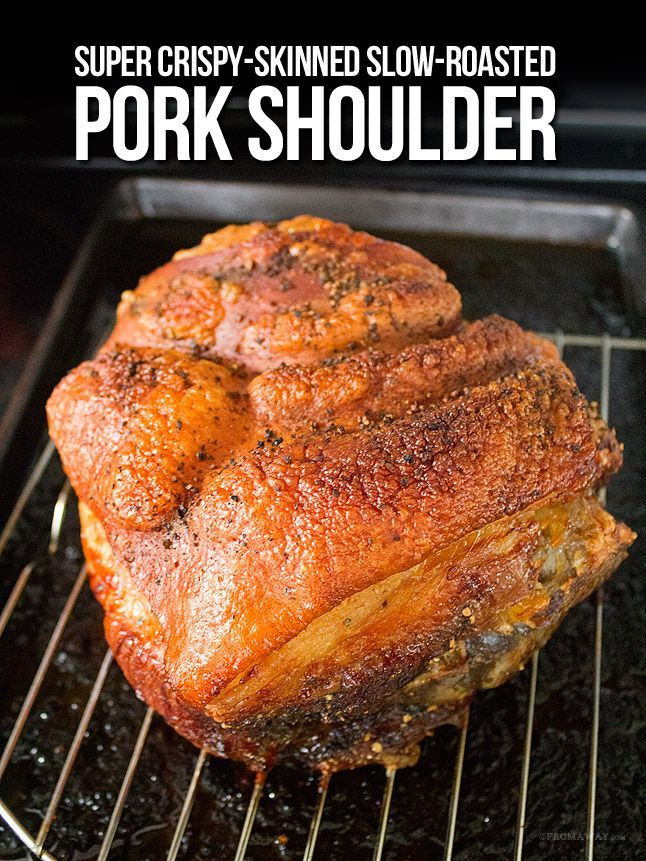 Slow Roasted Pork Shoulder
 Best 25 Slow roasted pork shoulder ideas on Pinterest
