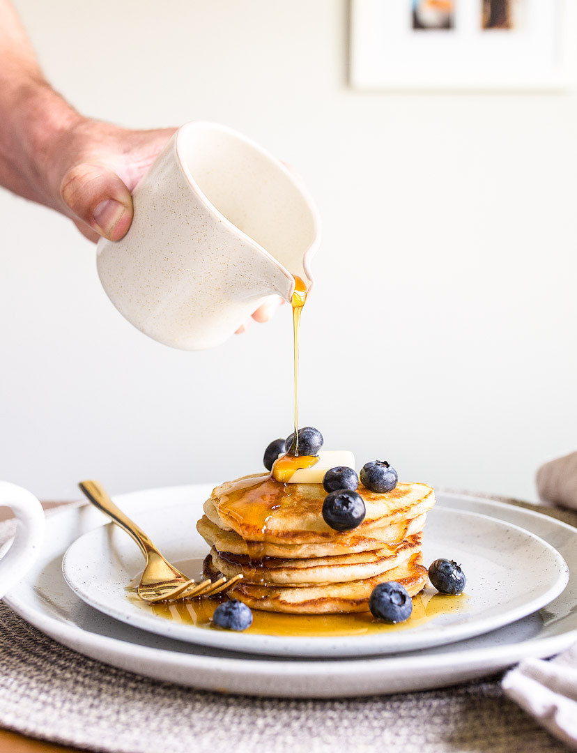 Small Batch Pancakes
 Pancakes for Two small batch of pancakes Dessert for Two