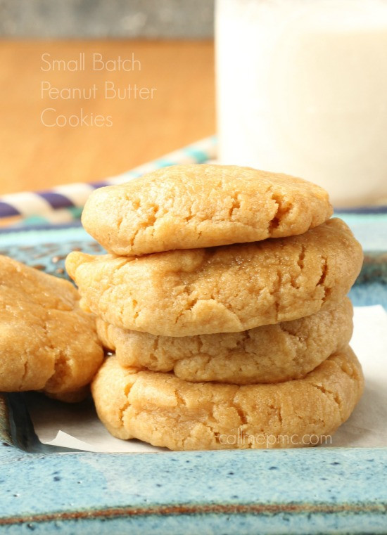 Small Batch Peanut Butter Cookies
 Peanut Butter Dip Call Me PMc