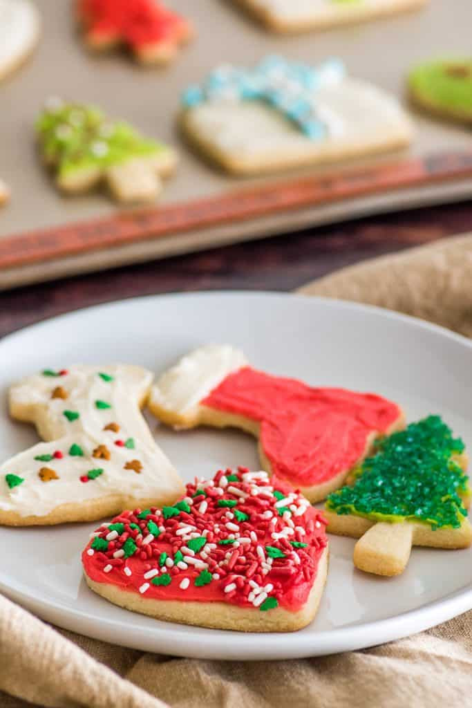 Small Batch Sugar Cookies
 Small Batch of Cut out Sugar Cookies No chill Baking