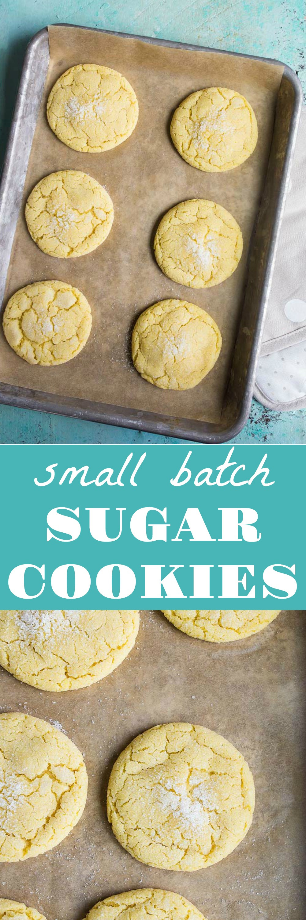 Small Batch Sugar Cookies
 Easy Sugar Cookie Recipe small batch