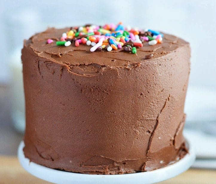 Small Chocolate Cake Recipe
 Milk Chocolate Fudge What the Fork