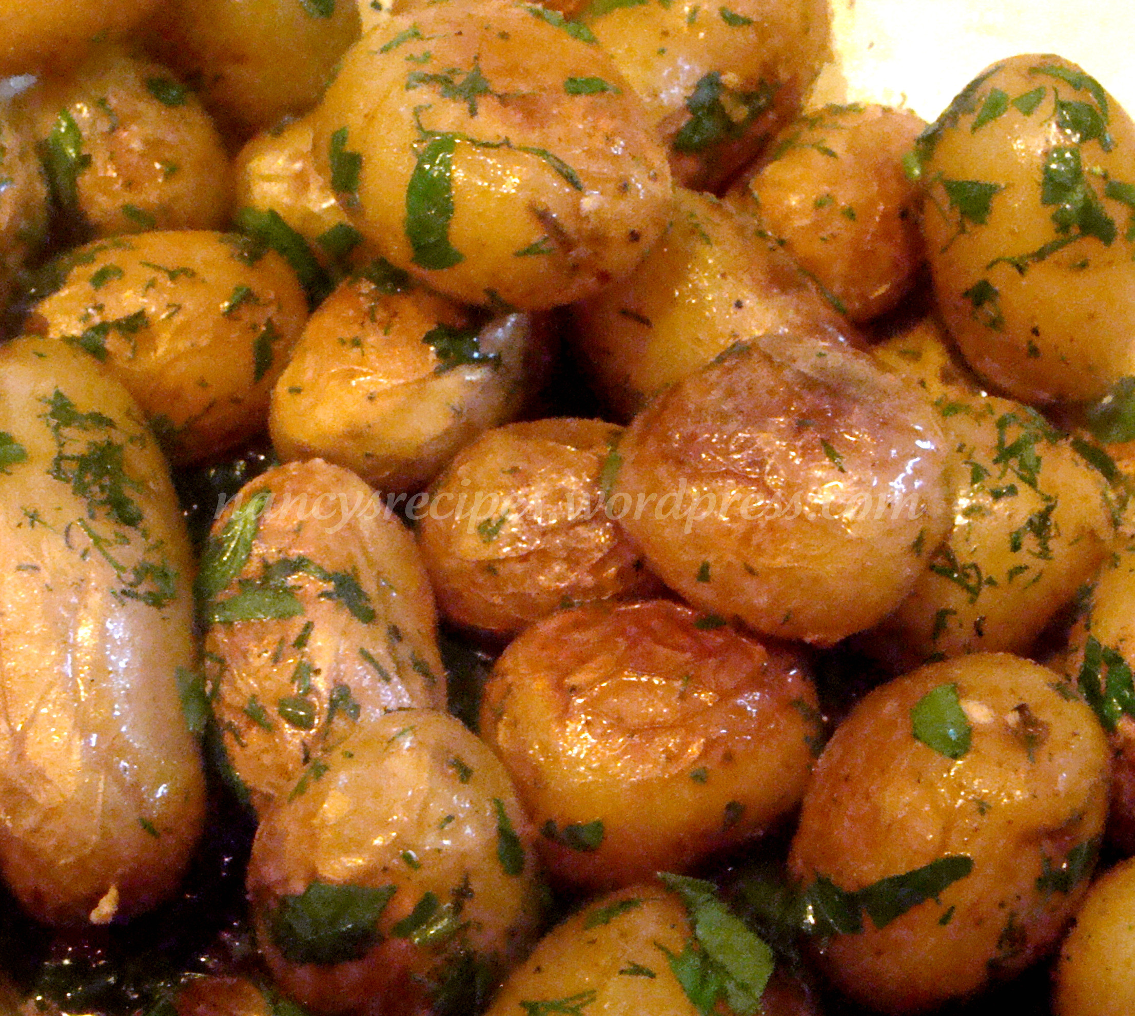 Small Potato Recipes
 Herbed Potatoes Barefoot Contessa