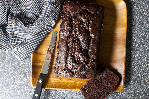 Smitten Kitchen Banana Bread
 double chocolate banana bread