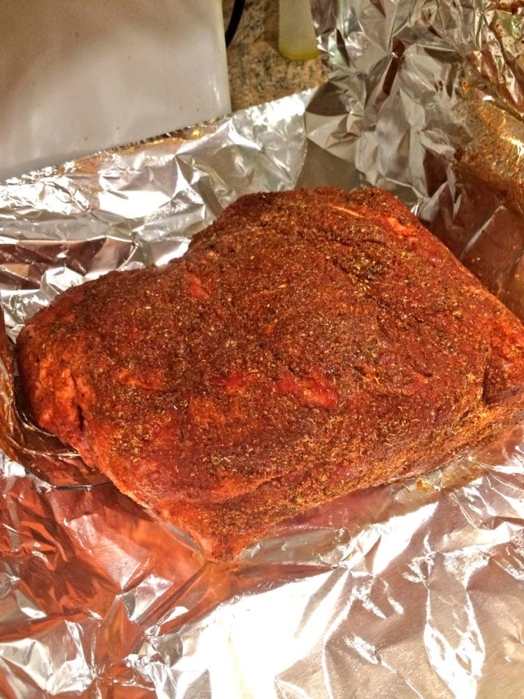 Smoke Pork Shoulder
 Smoked Pork Shoulder with Orange and Cinnamon