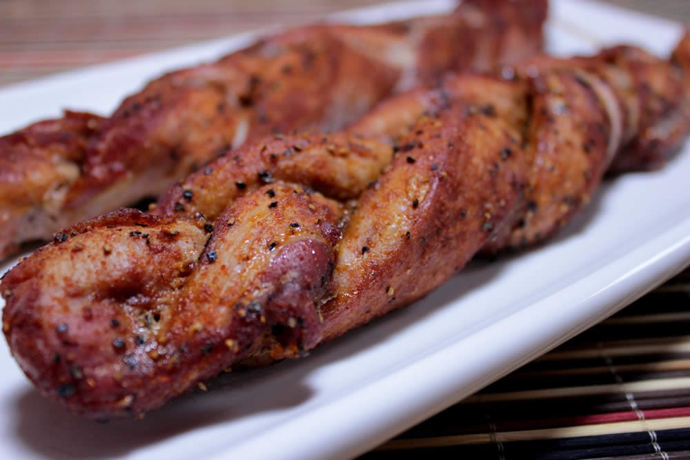 Smoke Pork Tenderloin
 Braided and Smoked Pork Tenderloin Smoking Meat Newsletter