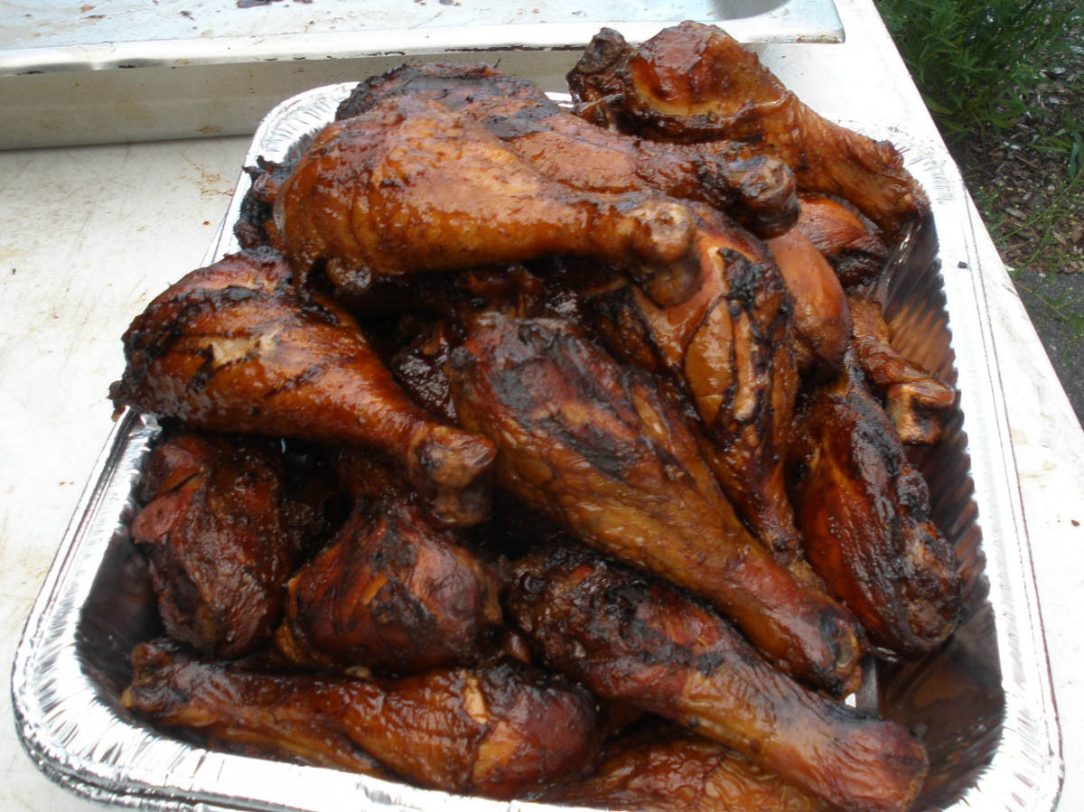 Smoked Chicken Legs
 Pigtrip BBQ Review DR FRANK n SWINE Orleans MA