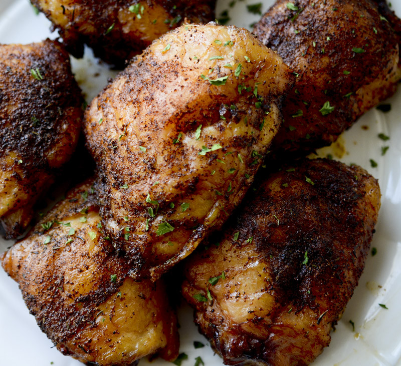Smoked Chicken Thighs
 Spicy Smoked Chicken Thighs – Recipe Diaries
