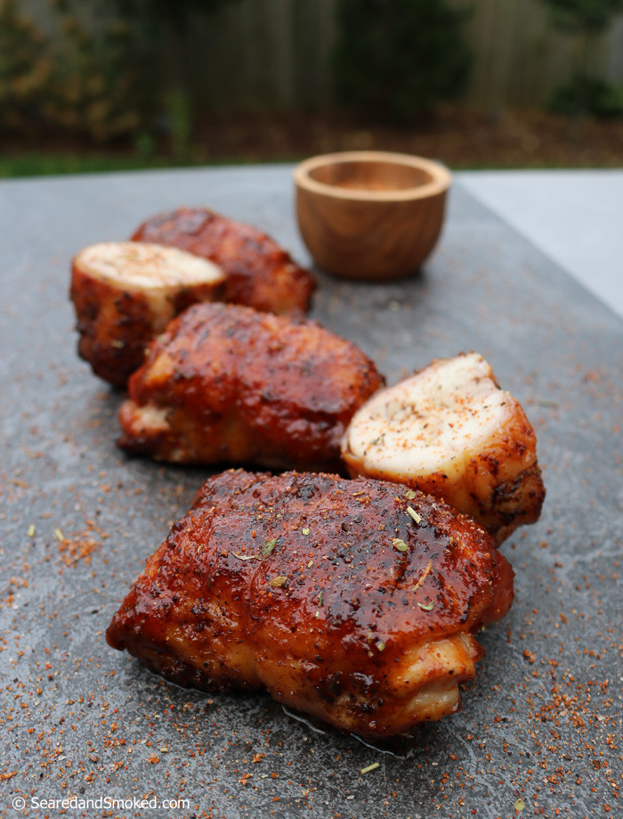 Smoked Chicken Thighs
 Smoked Boneless Chicken Thighs