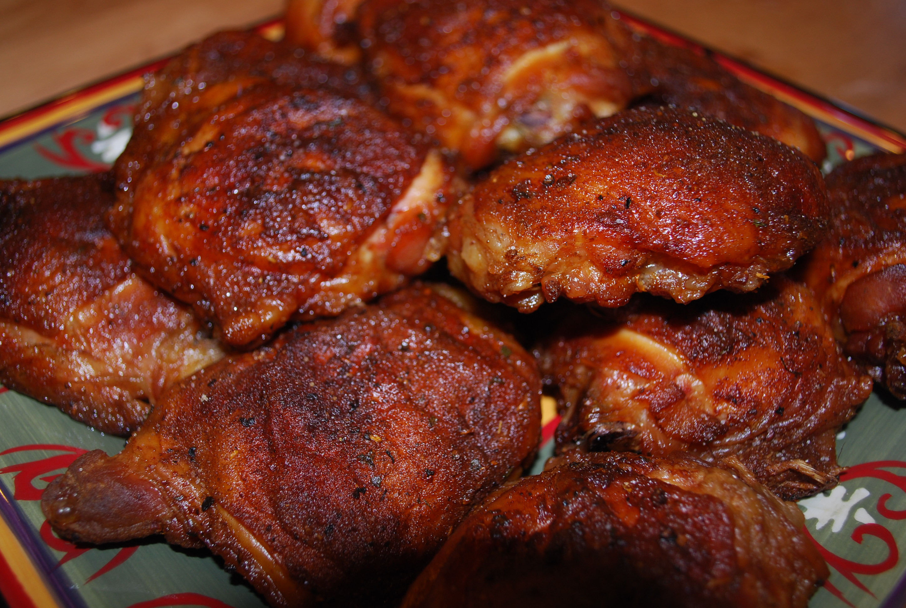 Smoked Chicken Thighs
 Mouth Watering Smoked Chicken Thighs