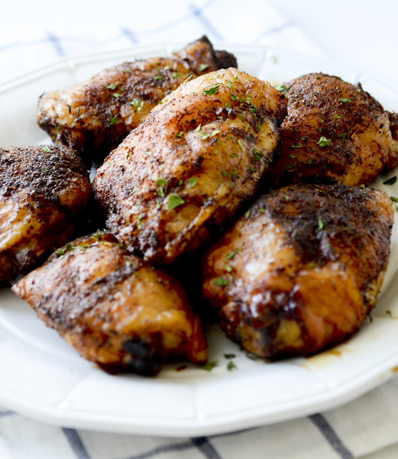 Smoked Chicken Thighs
 Spicy Smoked Chicken Thighs – Recipe Diaries