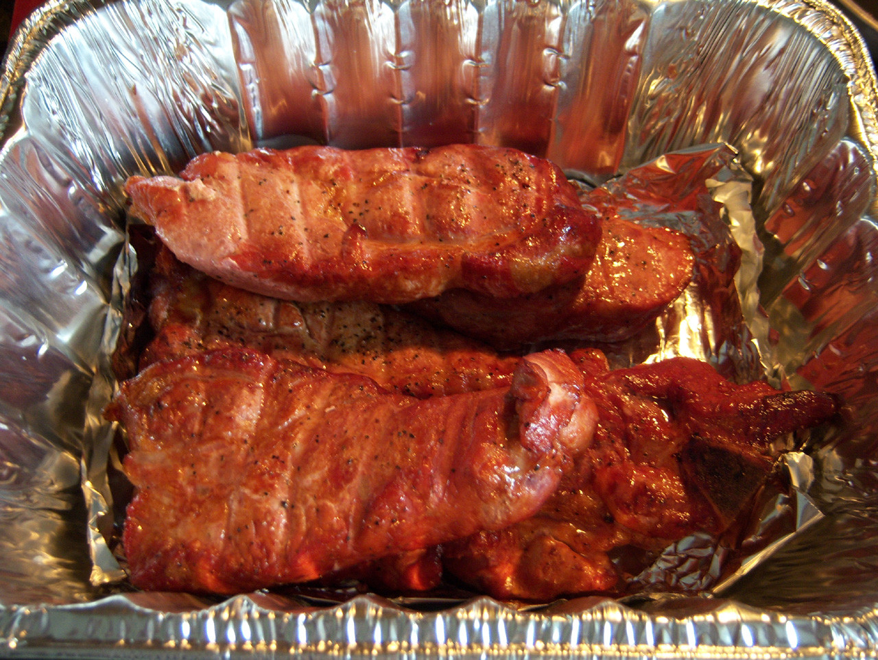 Smoked Country Style Pork Ribs
 File Smoked country style pork ribs