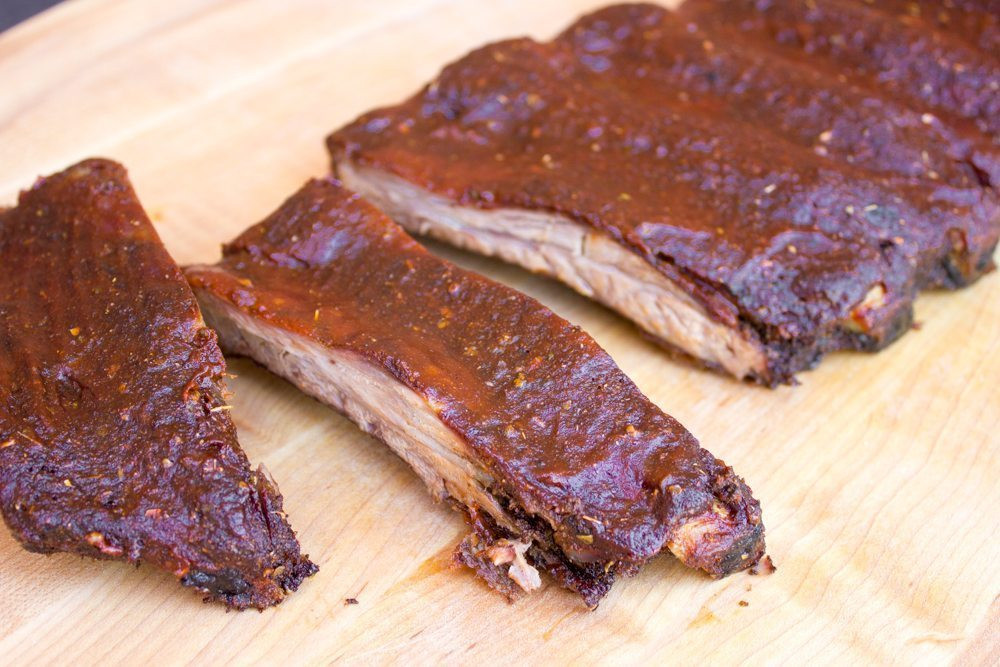 Smoked Pork Ribs
 Mesquite Smoked BBQ Beef Ribs