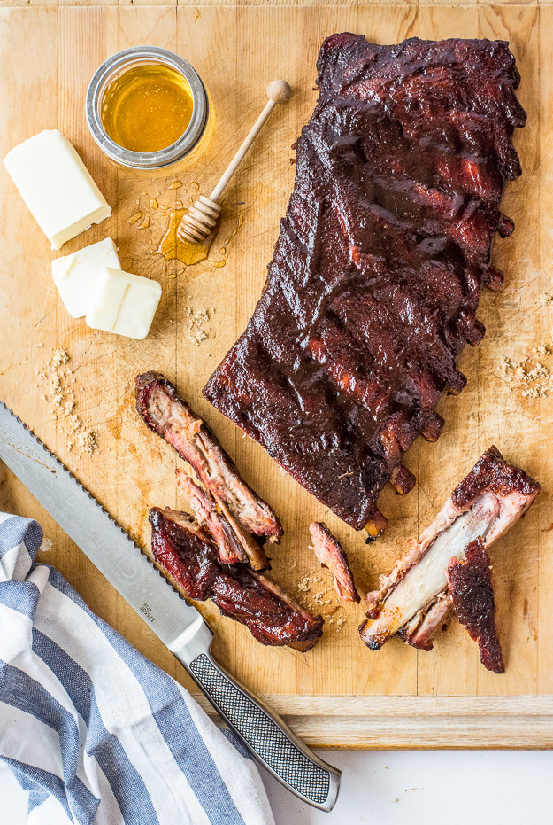 Smoked Pork Ribs
 How to Make Smoked Ribs with Honey Butter Brown Sugar