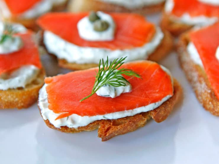 Smoked Salmon Appetizer
 Smoked Salmon Crostini Easy Lox Appetizer Recipe