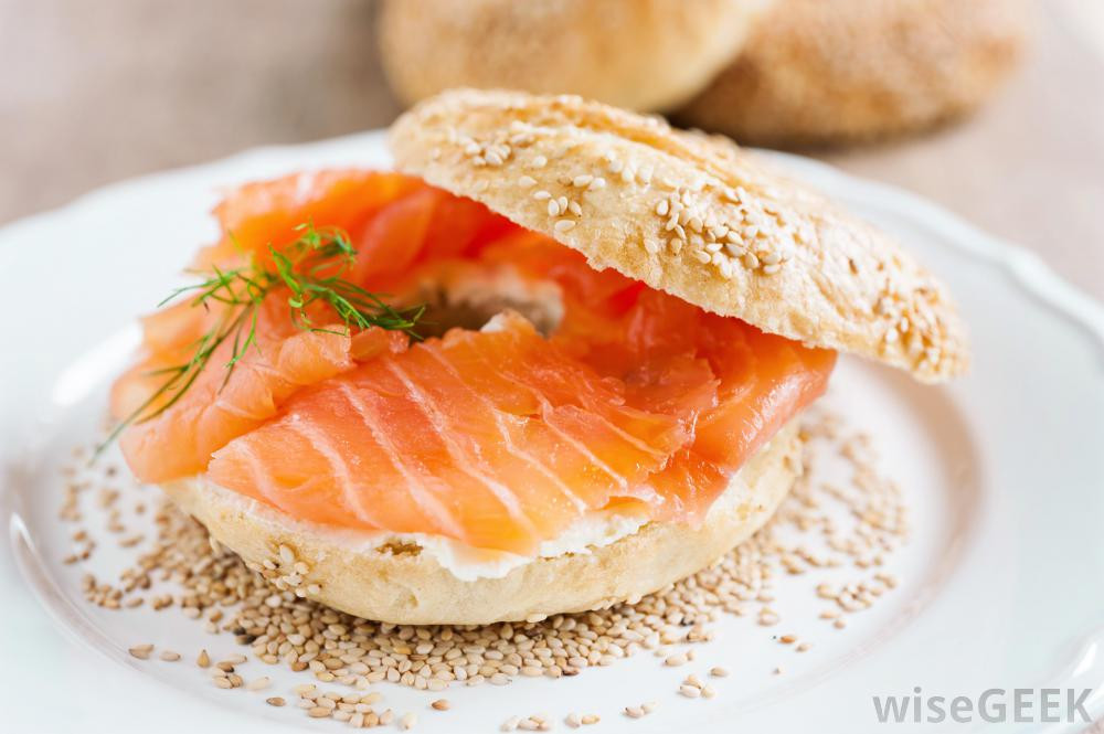 Smoked Salmon Bagel
 What Is a Smoked Salmon Bagel with pictures