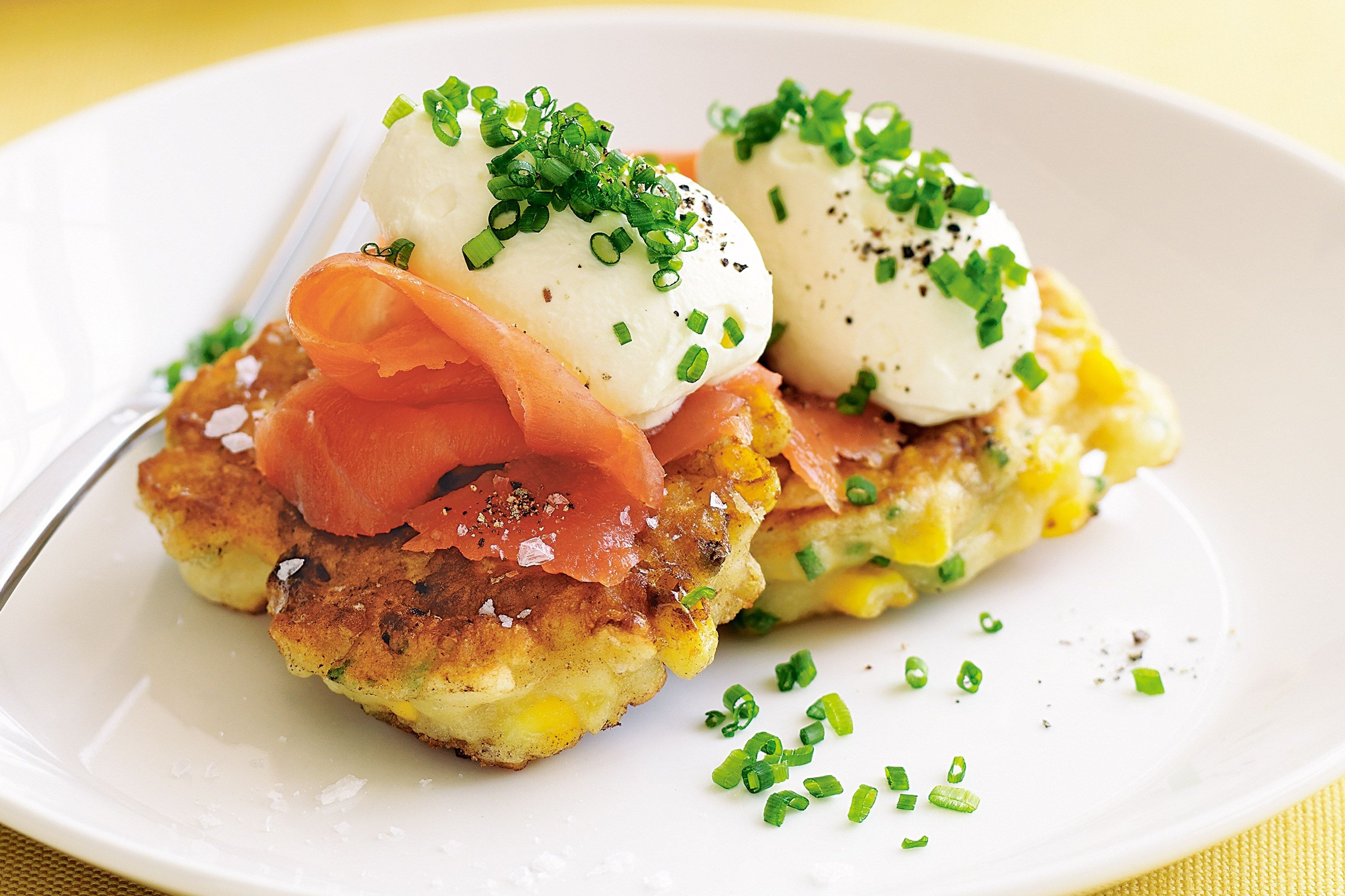 Smoked Salmon Brunch Recipes
 what to serve with corn fritters
