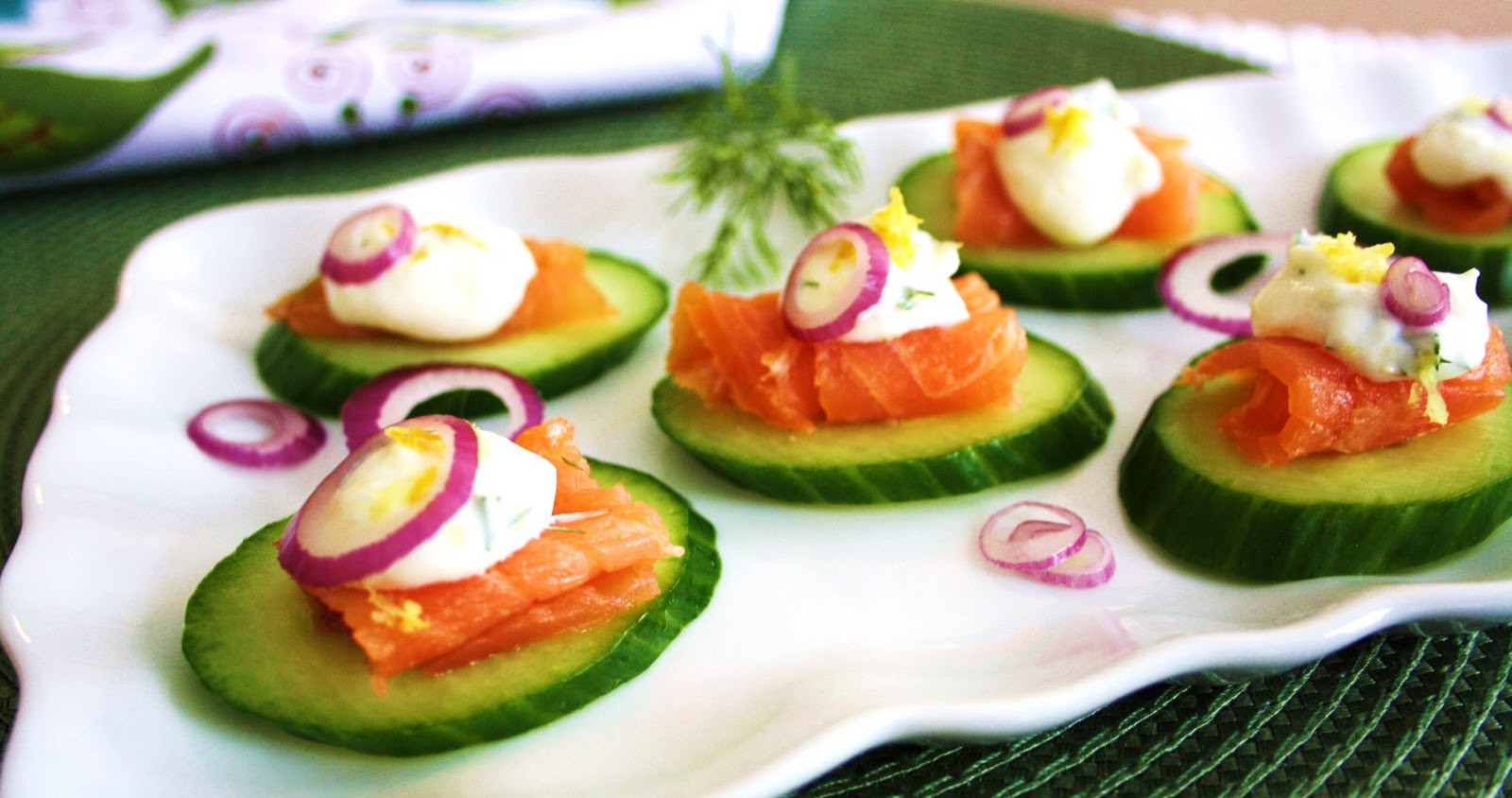 Smoked Salmon Canapes
 Simple and Delicious Smoked Salmon Canapés