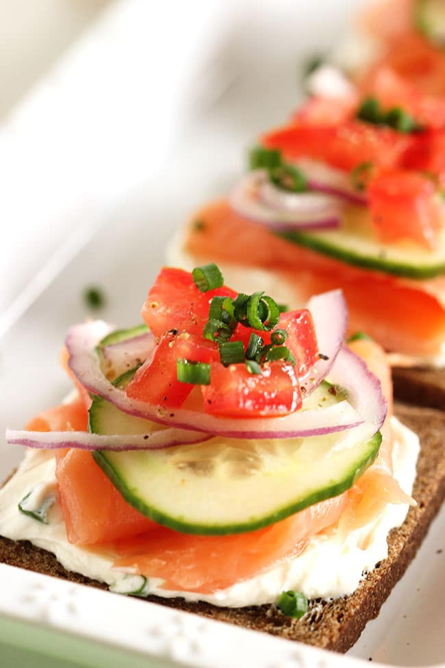 Smoked Salmon Canapes
 The Top 20 Healthy Recipes of All Time The Suburban Soapbox