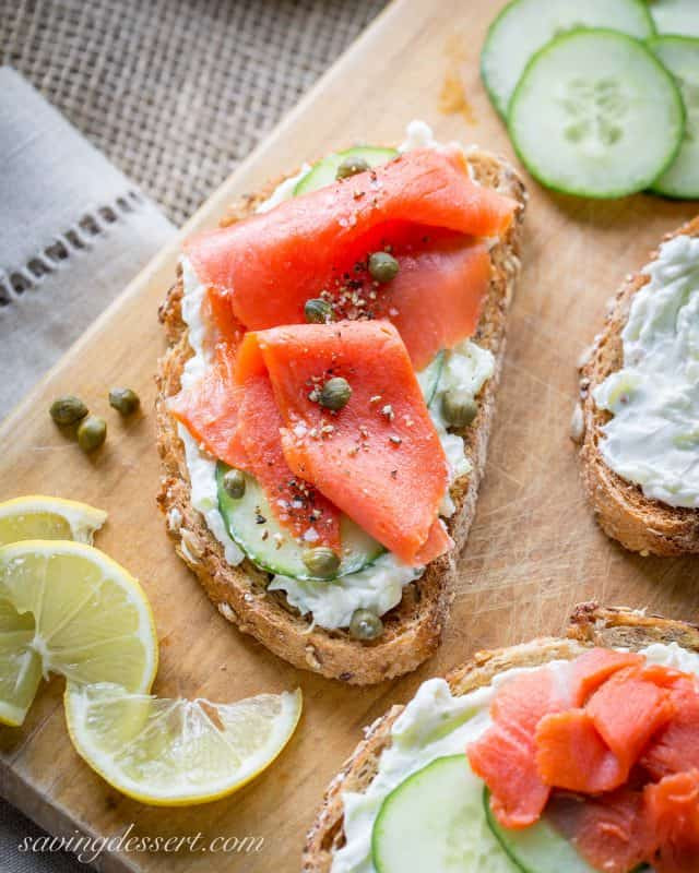 Smoked Salmon Cream Cheese Appetizers
 Smoked Salmon & Cucumber Cream Cheese Appetizers Saving