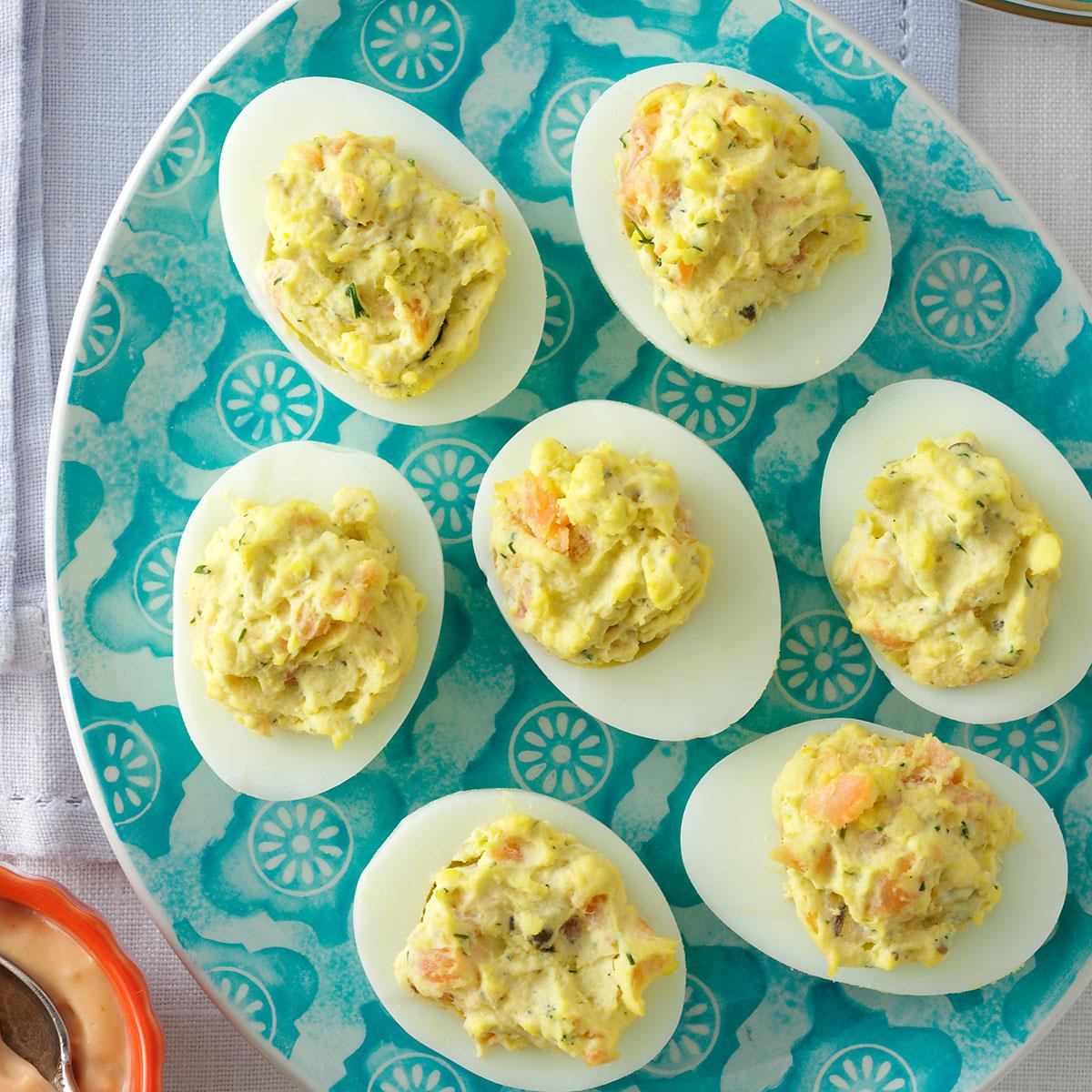 Smoked Salmon Deviled Eggs
 Smoked Salmon Deviled Eggs Recipe