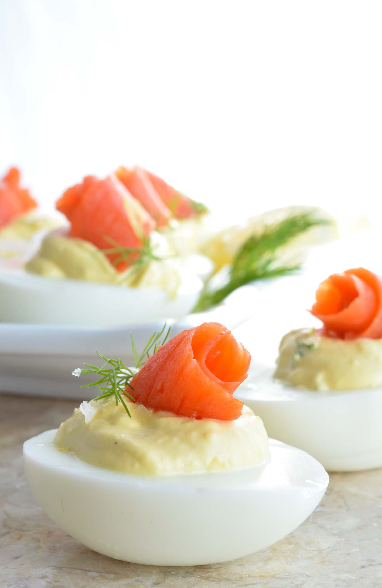 Smoked Salmon Deviled Eggs
 Smoked Salmon Deviled Eggs Recipe WonkyWonderful