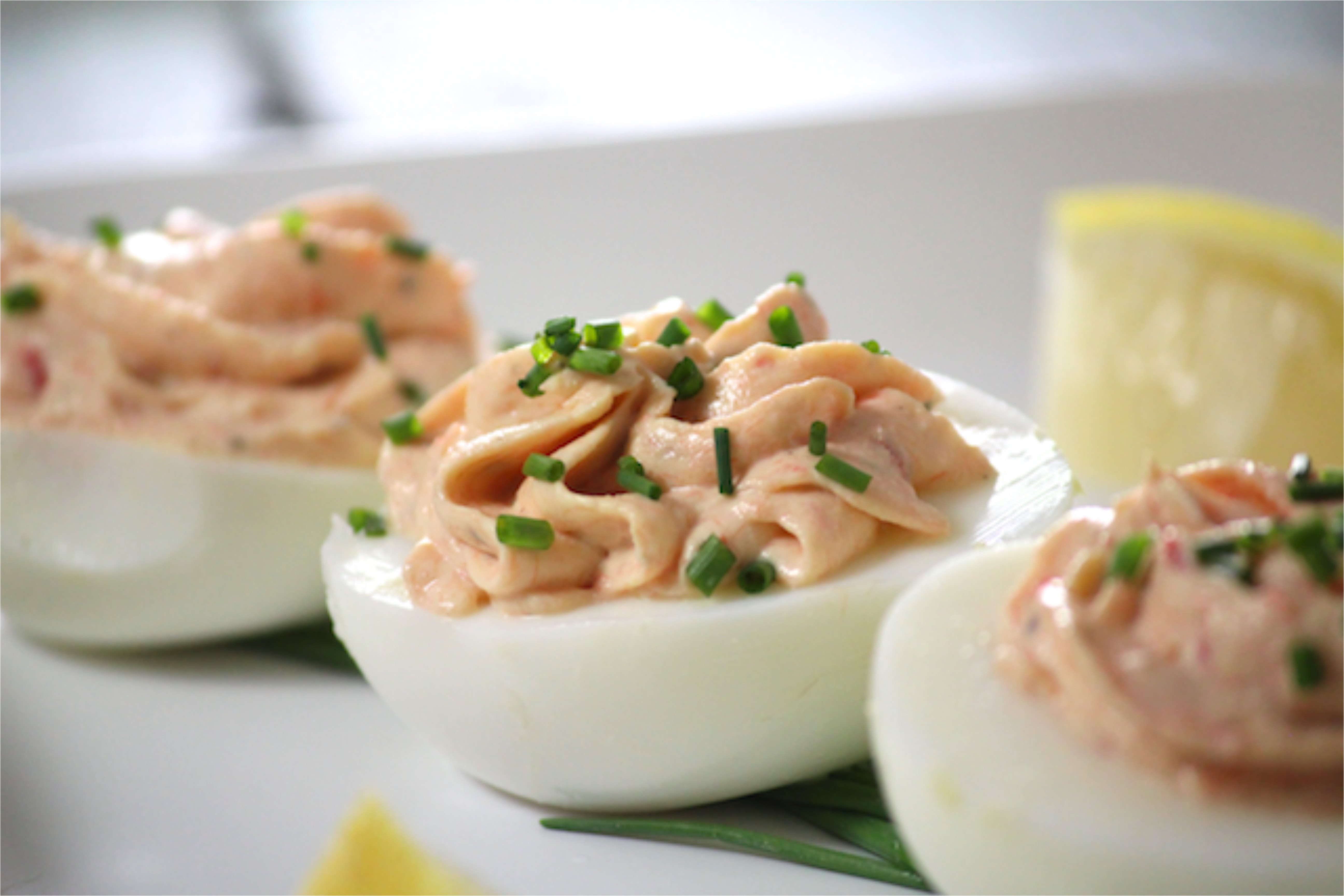 Smoked Salmon Deviled Eggs
 Smoked Salmon Deviled Eggs Alaska from Scratch