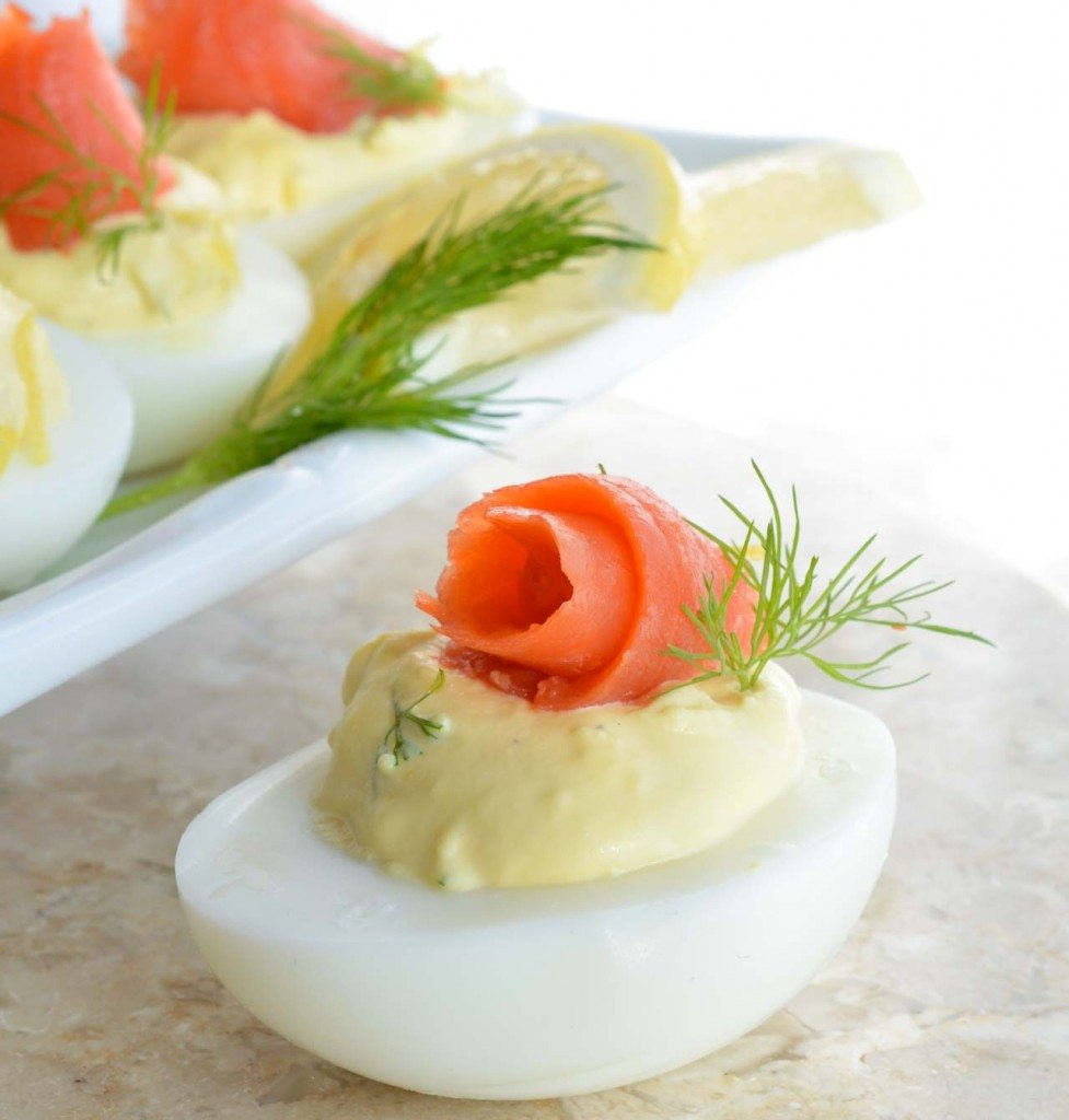 Smoked Salmon Deviled Eggs
 Smoked Salmon Deviled Eggs Recipe WonkyWonderful