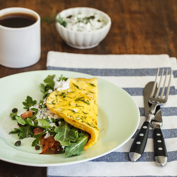 Smoked Salmon Omelette
 smoked salmon omelette 1 Big Bite