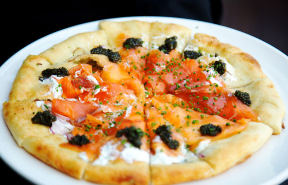 Smoked Salmon Pizza
 Cocktail Hour Food for Your Wedding Tampa Wedding Caterer