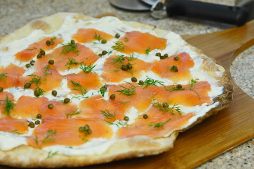 Smoked Salmon Pizza
 s and Thoughts of My Home Cooked Meals some