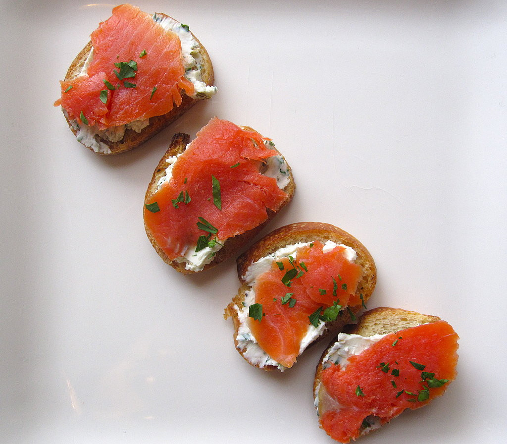 Smoked Salmon Recipes Appetizers
 Easy Smoked Salmon and Goat Cheese Crostini Recipe