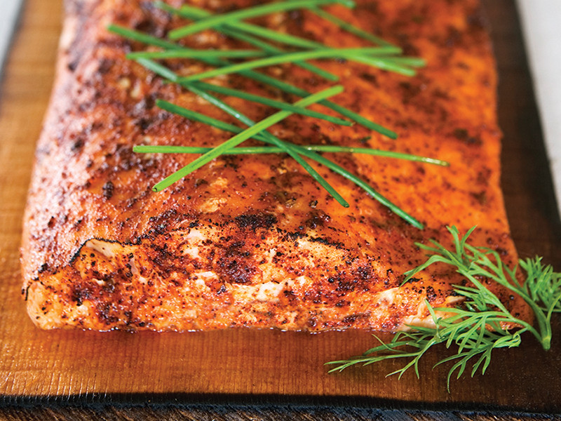 Smoked Salmon Rub
 Ancho Citrus Glazed Salmon smoked or grilled