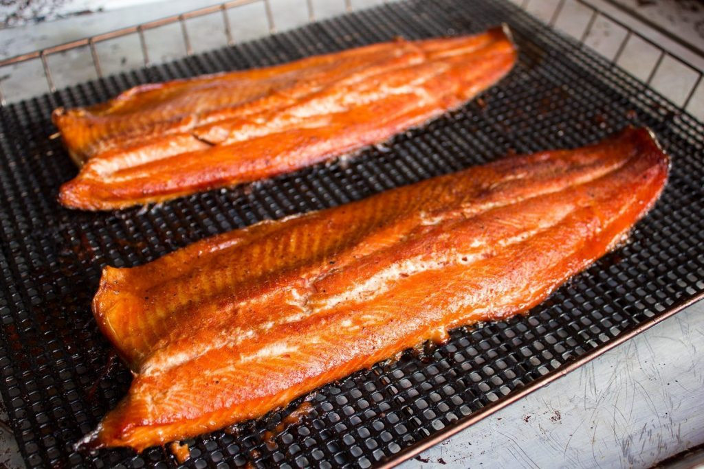 Smoked Salmon Rub
 Smoked Rainbow Trout with a Brown Sugar Rub