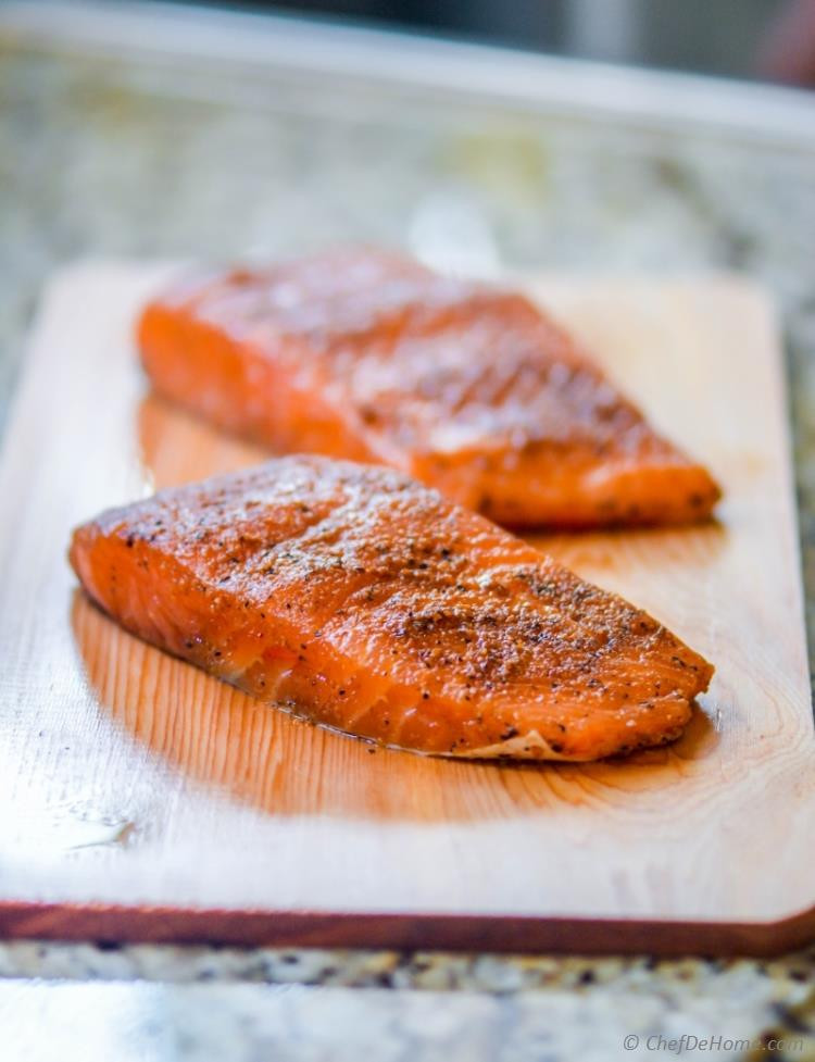 Smoked Salmon Rub
 cedar planked salmon rub