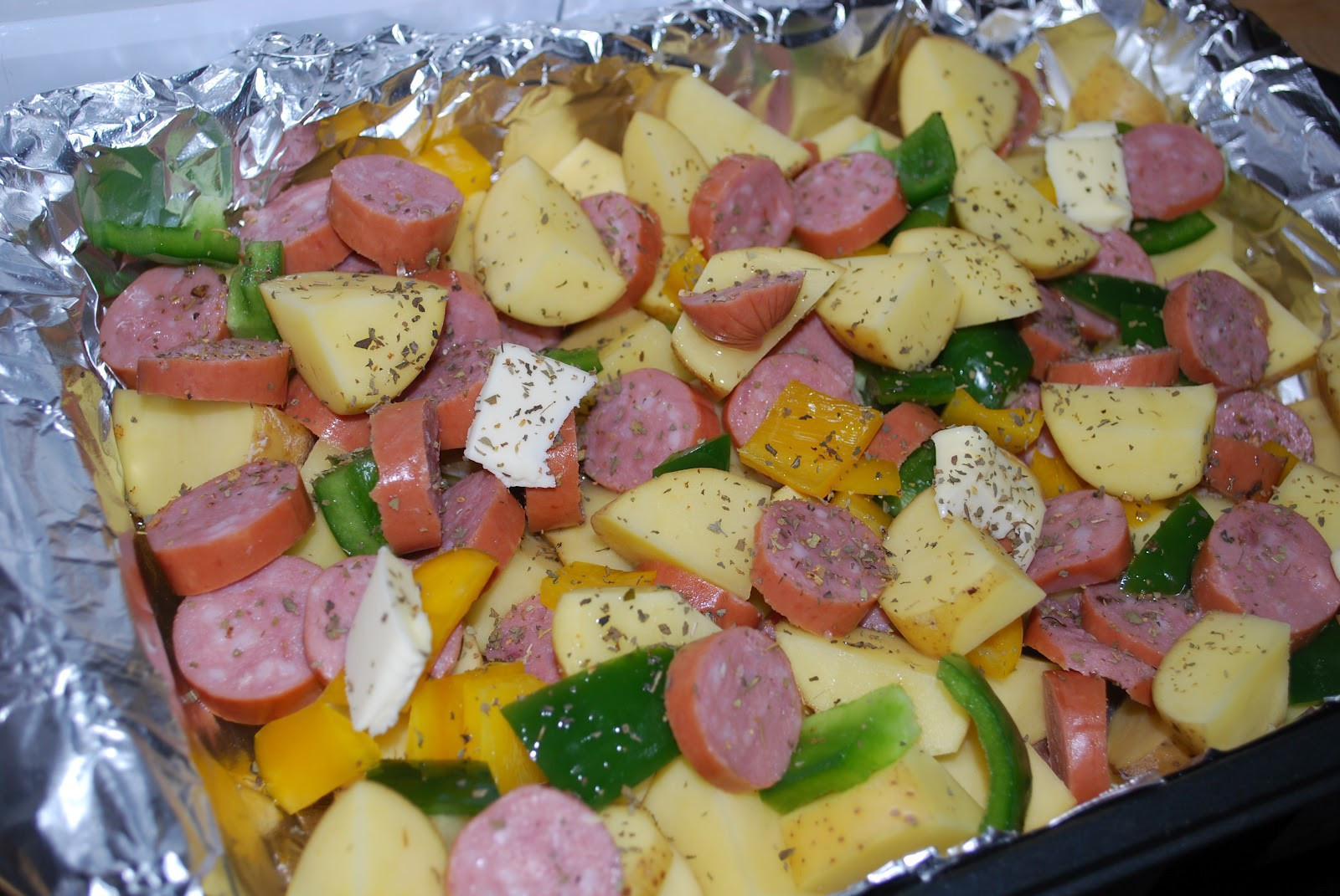 Smoked Sausage And Potato Bake
 Chicago Foo Sisters Smoked sausage and potato bake